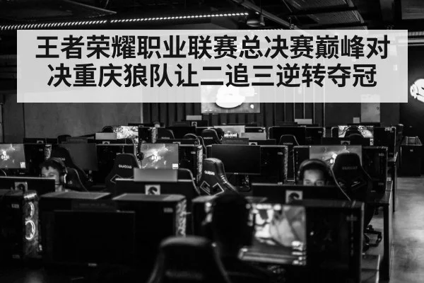 王者荣耀职业联赛总决赛巅峰对决重庆狼队让二追三逆转夺冠
